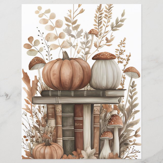 Papper färgad för nedfällningspumpor för sprapbok (Framsida)