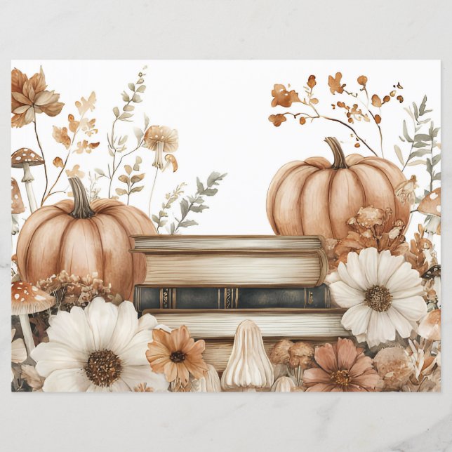 Papper färgad för nedfällningspumpor för sprapbok (Framsida)