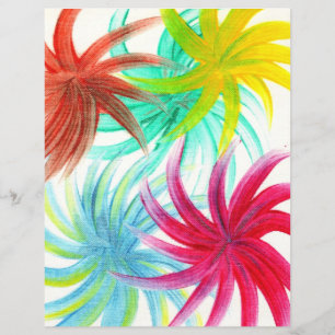 Papper färglös Festive Spiral Swirls Scrapbook
