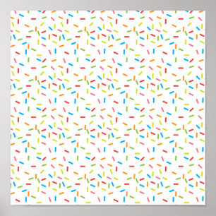 Papper färglös sprinkles Mönster Digital Scrapboo Poster