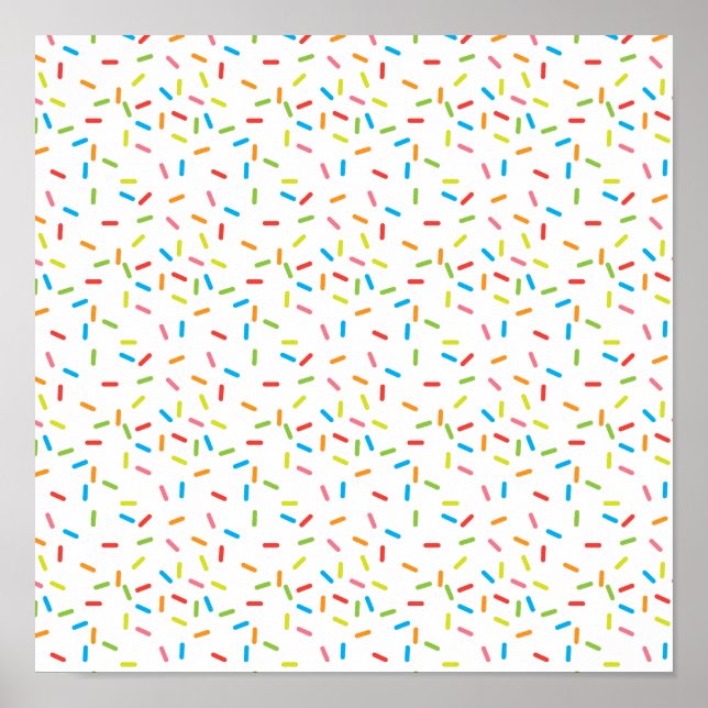 Papper  färglös sprinkles Mönster Digital Scrapboo Poster (Framsidan)