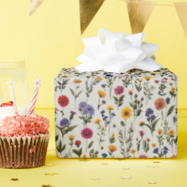 Papper färgstark födelsedag presentpapper