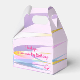 Papper favoritruta för rosa Coola Presentaskar