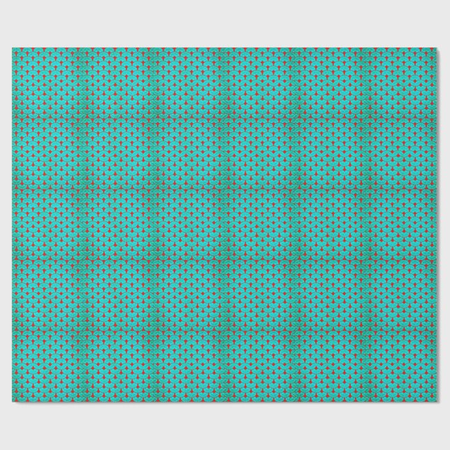 Papper figursättning av färgstarka 3D-formade proj Presentpapper (Platt)