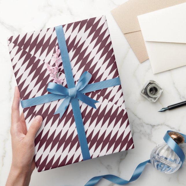 Papper figursättning för geoometrisk optisk Illusi Presentpapper (Gifting)