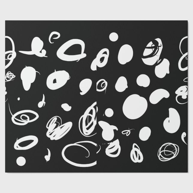 Papper figursättning för grafikfläckar presentpapper (Seam)