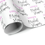 Papper figursättning för skriptMöhippa Presentpapper<br><div class="desc">Gör varje gåva extra speciell med vår Personlig Möhippa Wrapping Papper! Med namn, initialer eller ett budskap om anpassningsbar tillför denna vackra papper en tankfull, personlig beröring till dina möhippor, gåvor och dekorationer. Våra pappra premiuminslagningar är tillgängliga i olika dimensioner och förvandlar till och med den enklaste presenten till en...</div>