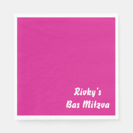 Papper flicka party Napkin Pappersservett