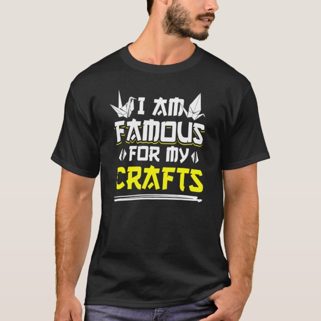 Papper Folding Master Japan Craft Japanska Patriot T Shirt (Framsida)