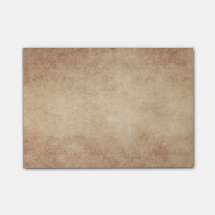 Papper för antikvitet för Parchment för solbrä Post-it Block