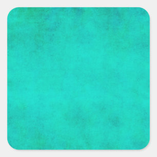 Papper för Aqua Blue Grönt Watercolor Lila Parchme Fyrkantigt Klistermärke