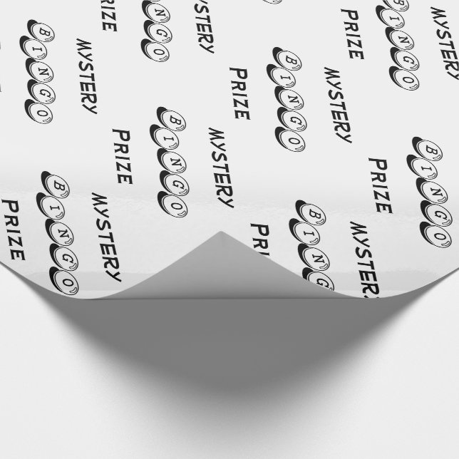 Papper för att vinna BINGO-priset Presentpapper (Hörn)