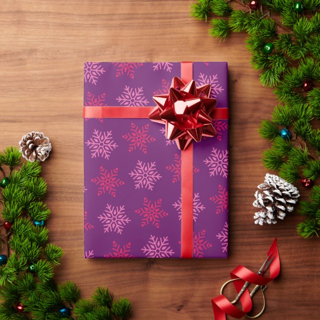 Papper för avverkning av Cute God jul vin Presentpapper (Julgåva)