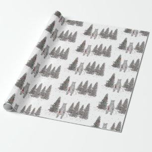 Papper för avverkning av daglig julklapp presentpapper