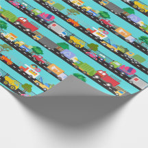 Papper för avverkning av lastbilar och Cars Kids T