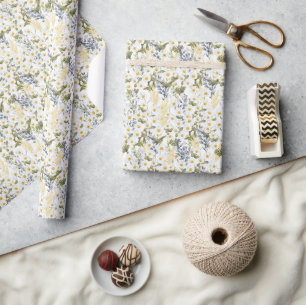 Papper för babyduschen. presentpapper