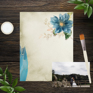 Papper för Belle Watercolor Scrapbook