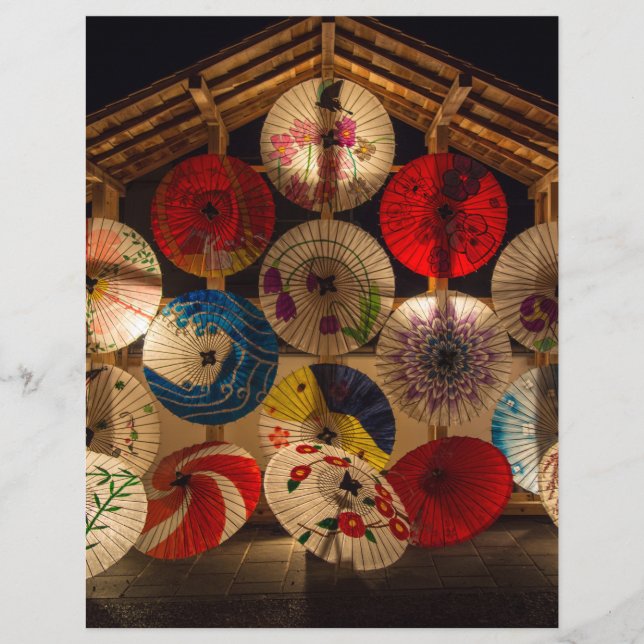 papper för besläktade parasoler (Framsida)