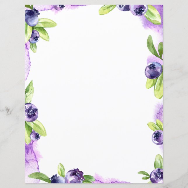 Papper för blåbär (Framsida)