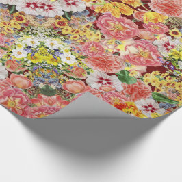 Papper för blankning av blommor presentpapper