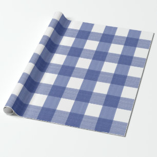 Papper för blåttbuffelpläd presentpapper
