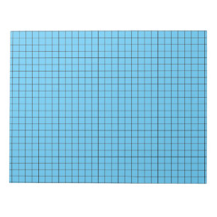 Papper för Blue Large Graph Anteckningsblock