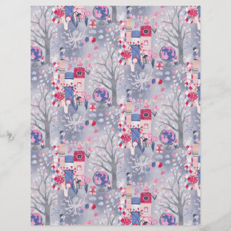 Papper för Bokar-Grått-skrapbok