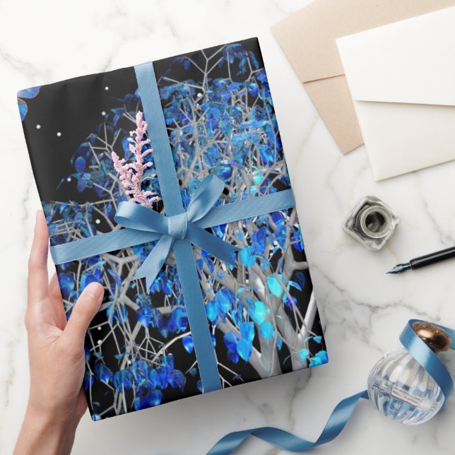 Papper för butterfly Crystal Wrapping Presentpapper (Gifting)