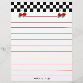 Papper för Checkerboard-körsbärsrecept