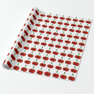 Papper för Cherry Mönster Wrapping Presentpapper