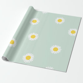 Papper för Chrysanthemum Struktur Wrapping Presentpapper