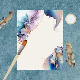 Papper för Cosmic Watercolor Scrapbook