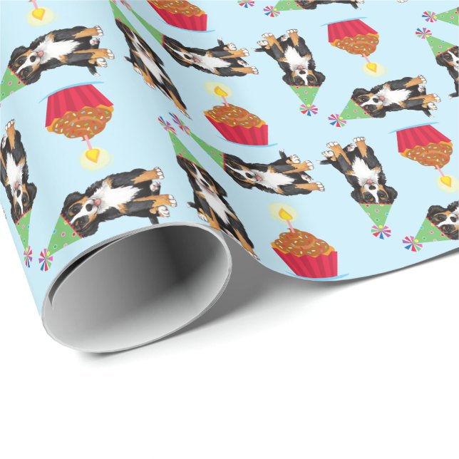 Papper för Cupkaka Berner Wrapping Presentpapper (Rullad Hörn)