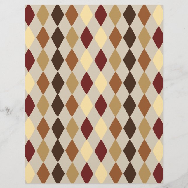 Papper för Diamond Mönster (Framsida)