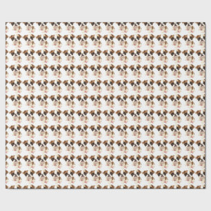 Papper för engelska Bulldog Wrapping Presentpapper