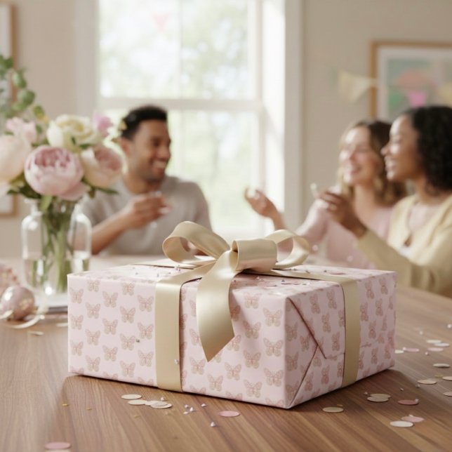 Papper för fjäril Wrapping Presentpapper (Skapare uppladdad)