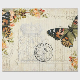 Papper för fjärilsEphemera 60lb Decoupage Presentpapper