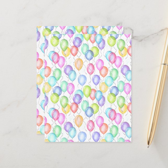 Papper för födelsedagsskrapbok (Fram/Back In Situ)