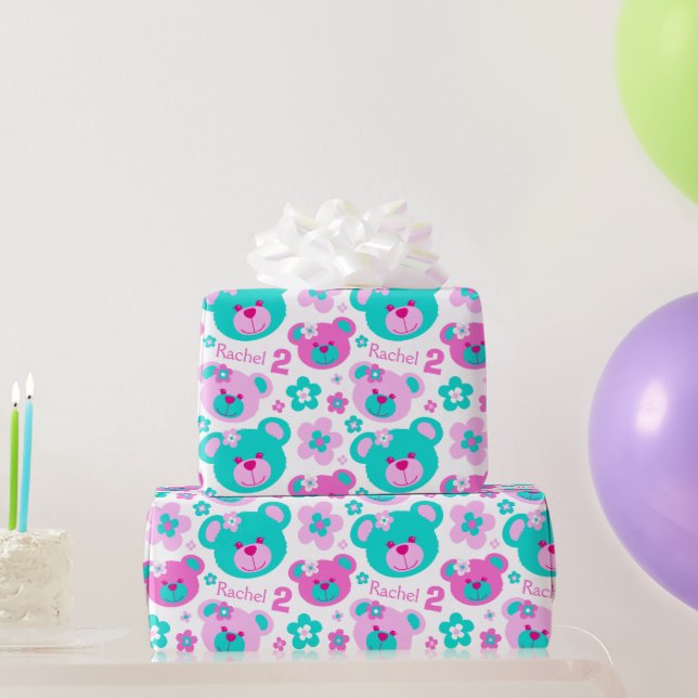 Papper för gåva för 2nd födelsedag för presentpapper (Festgåvor)