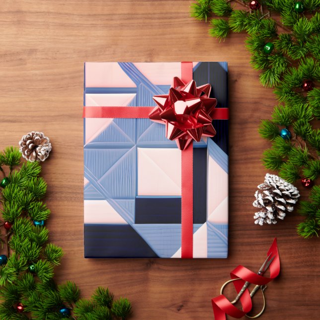 Papper för Geometric Elegance Wrapping Presentpapper (Julgåva)