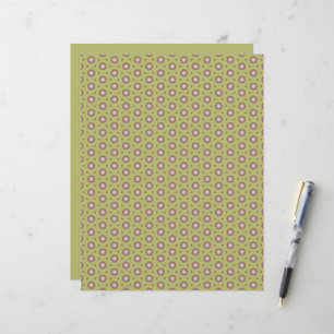 Papper för Geometric Warm Neutralt Hexagons Scrapb