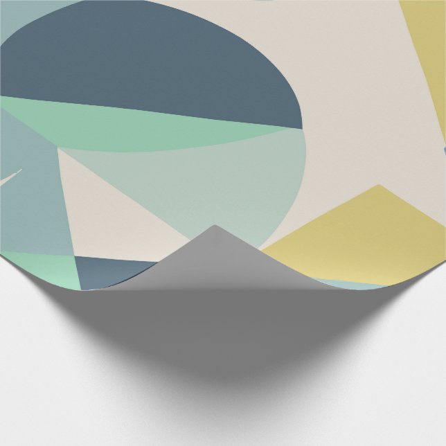 Papper för geometrisk radbrytning av elegant presentpapper (Hörn)