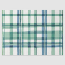 Papper för grönt, blå och vit dekorsida