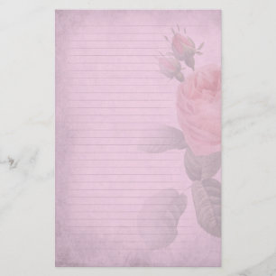 Papper för handstil för vintagero Dusky rosor