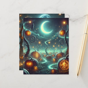 Papper för hösten Whimsigoth Pumpkin Patch Scrapbo