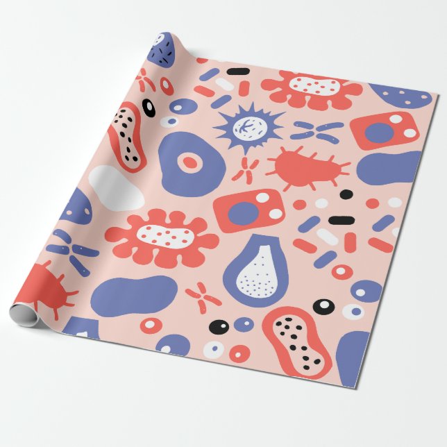 Papper för inkapsling av biologilärare presentpapper (Utrullad)