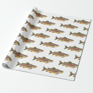Papper för inkapsling av fiske presentpapper