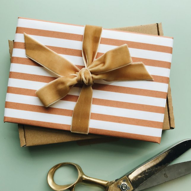 Papper för inkapsling av guld Streck Mönster Presentpapper (Skapare uppladdad)