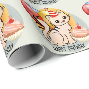 Papper för inkapsling av Kattunge på grund av akut Presentpapper