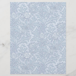 Papper för japanska Thistles Blue Arts Craft-skrap